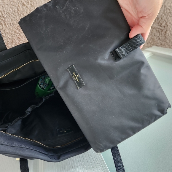 Kate spade black tote and/or diaper bag - Picture 3 of 4